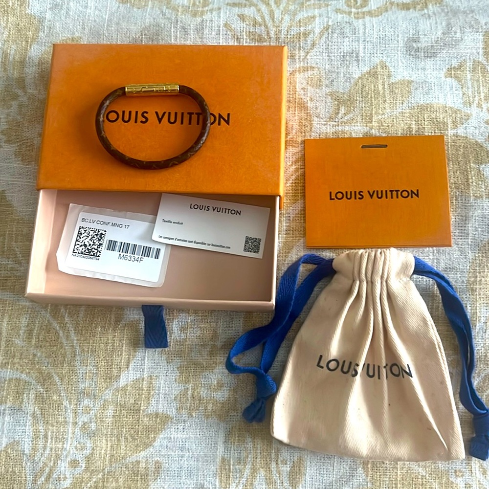 LV monogram bracelet